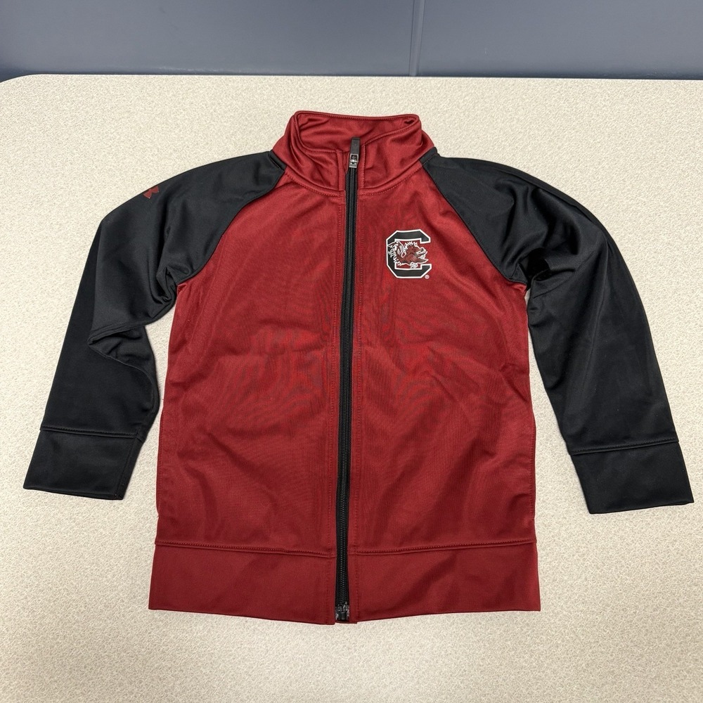 Under Armour‎ Toddler Boys Girls USC Gamecocks Jacket Coat Size 4T  Garnet Black